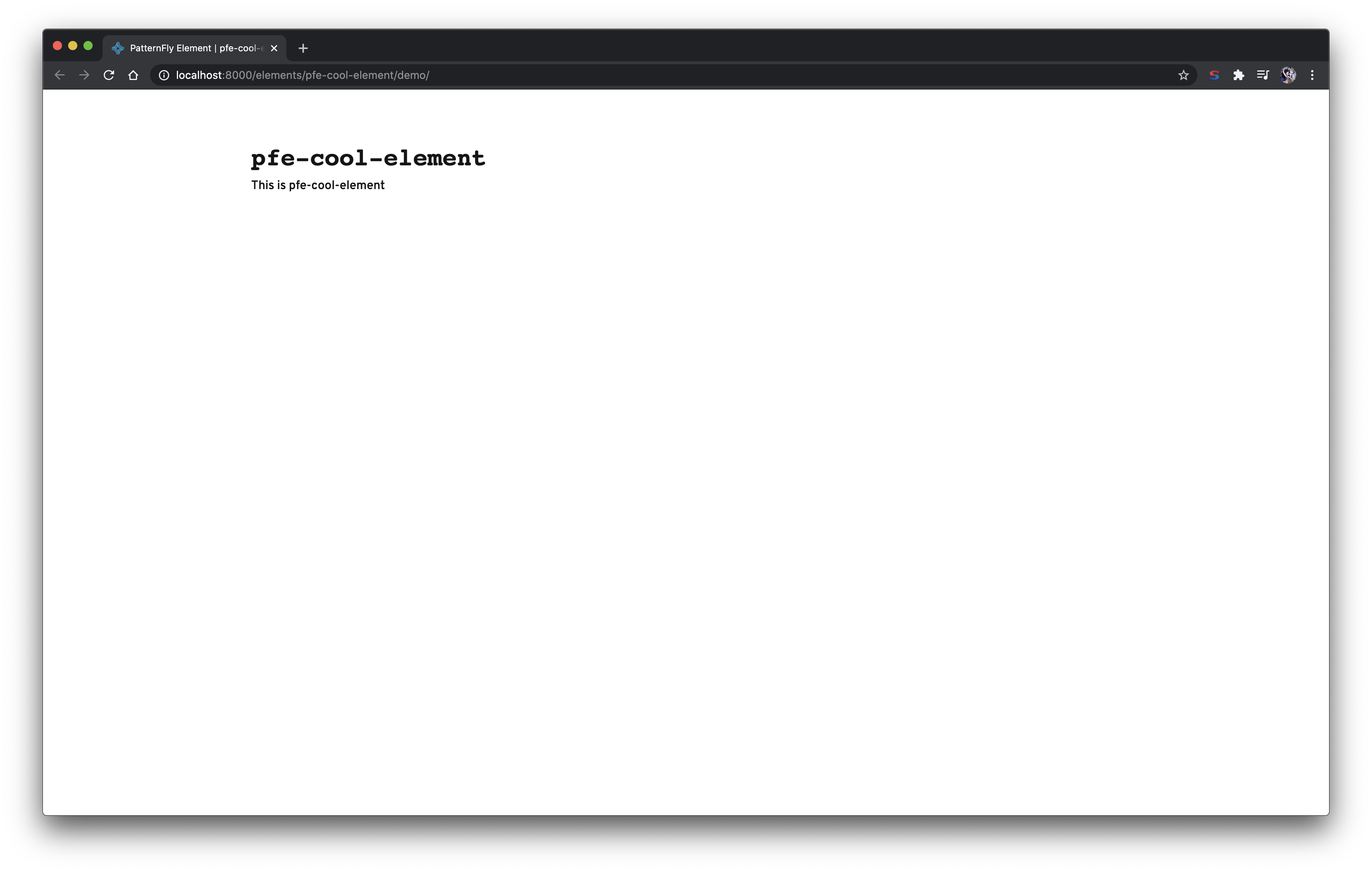npm run live-demo command